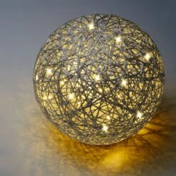 LED Kugel Ball Flechtoptik NICHT ERFORDERLICH In Silber 17 LED Kugel Ball Flechtoptik NICHT ERFORDERLICH In Silber -Heimdekoration amare led kugel ball flechtoptik nicht erforderlich in silber 6