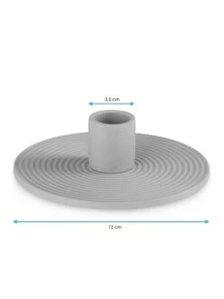 Kerzenhalter In Hellgrau - Ø 3,5 Cm 7 Kerzenhalter In Hellgrau - Ø 3,5 Cm -Heimdekoration amelia home kerzenhalter in hellgrau o 3 5 cm 2