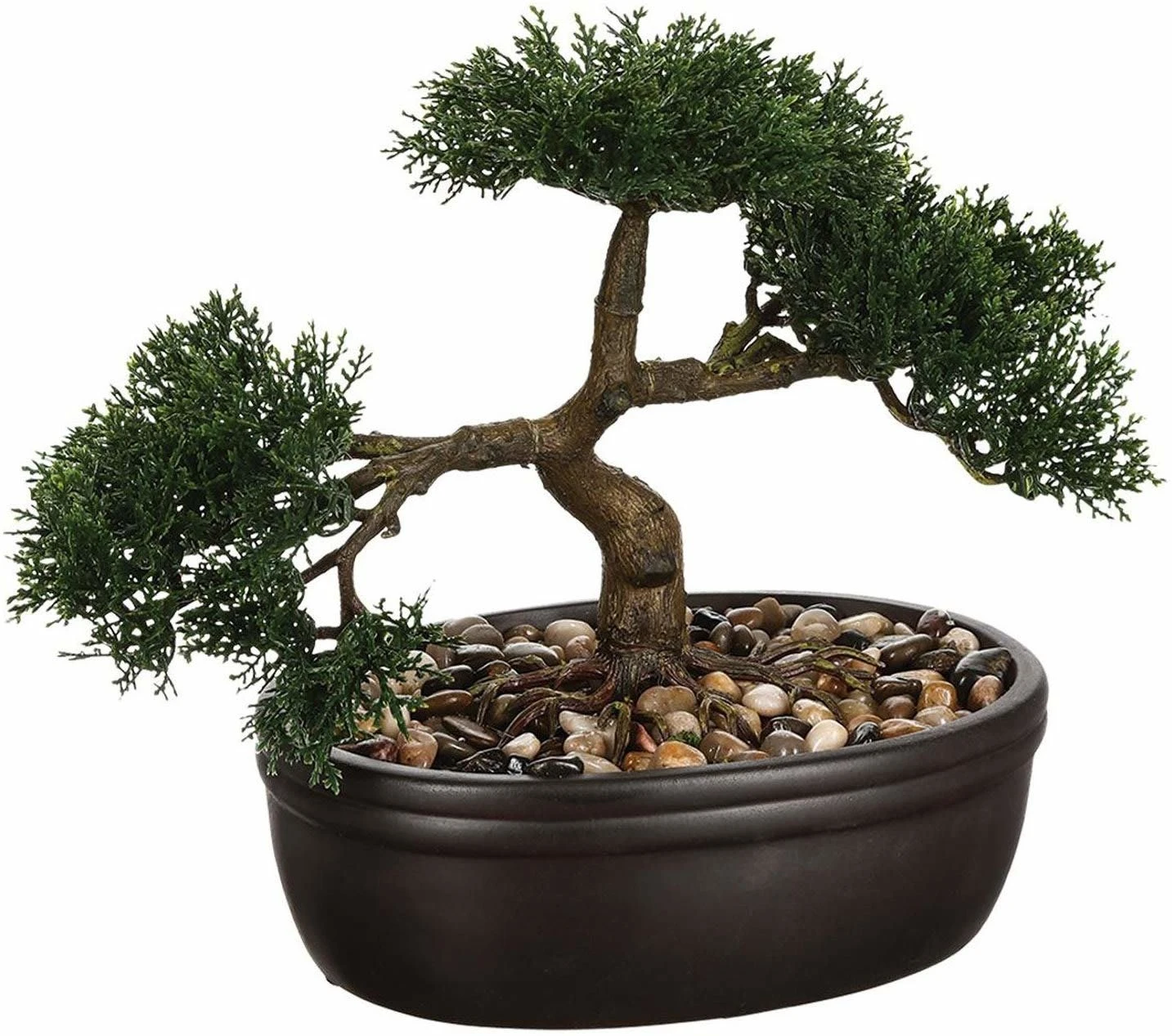 Bonsai Kunstpflanze In Schwarz 3 Bonsai Kunstpflanze In Schwarz