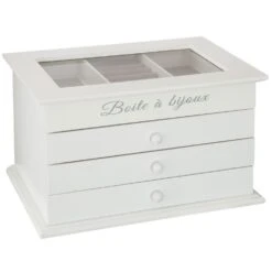 Schmuckkästchen In Weiß
