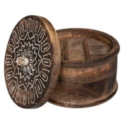 Schmuckschatulle In Braun -Heimdekoration atmosphera createur dinterieur schmuckschatulle in braun 2