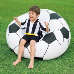 Bestway Aufblasbarer Fußballsessel
