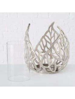 2er-Set: Windlichter "Sumati" In Silber 10 2er-Set: Windlichter "Sumati" In Silber -Heimdekoration boltze 2er set windlichter sumati in silber 3