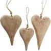 3er-Set: Dekoanhänger "Serafina" In Hellbraun 2 3er-Set: Dekoanhänger "Serafina" In Hellbraun -Heimdekoration boltze 3er set dekoanhanger serafina in hellbraun