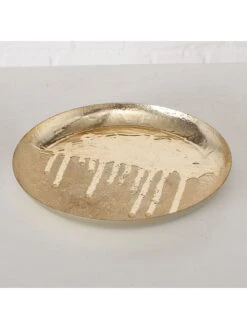 3er-Set: Dekoteller "Sjella" In Gold -Heimdekoration boltze 3er set dekoteller sjella in gold 2