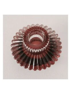 3er-Set: Teelichthalter "Phyllis" In Rot - (H)6 Cm -Heimdekoration boltze 3er set teelichthalter phyllis in rot h 6 cm 4