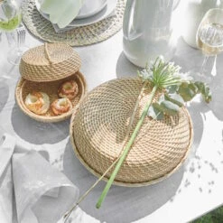 Korbschale Rattan Ø20cm RONDA In Natur 13 Korbschale Rattan Ø20cm RONDA In Natur -Heimdekoration butlers korbschale rattan o20cm ronda in natur 5