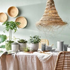 Lampenschirm Höhe 40cm BOMAS In Natur 19 Lampenschirm Höhe 40cm BOMAS In Natur -Heimdekoration butlers lampenschirm hohe 40cm bomas in natur 7