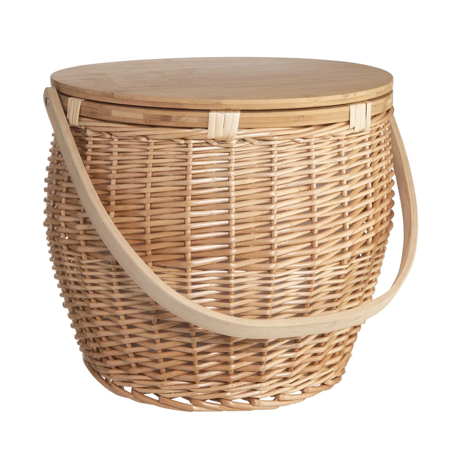 Picknickkorb Inkl. Isolierter Kühltasche THE GREAT OUTDOORS In Natur