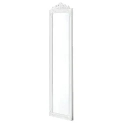 Standspiegel Arezzo In Weiß (H)160cm (B)5cm (L)40cm -Heimdekoration en casa standspiegel arezzo in weiss h 160cm b 5cm l 40cm 2