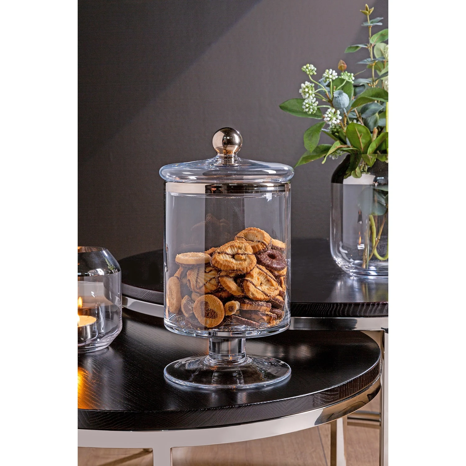 Schale "Sefa" In Silber/ Gold - H. 14,5 Cm - D. 20 Cm 4 Schale "Sefa" In Silber/ Gold - H. 14,5 Cm - D. 20 Cm – Bild 2