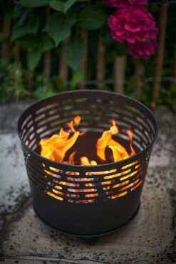 Feuerkorb In Schwarz -Heimdekoration gartenfreude feuerkorb in schwarz 6