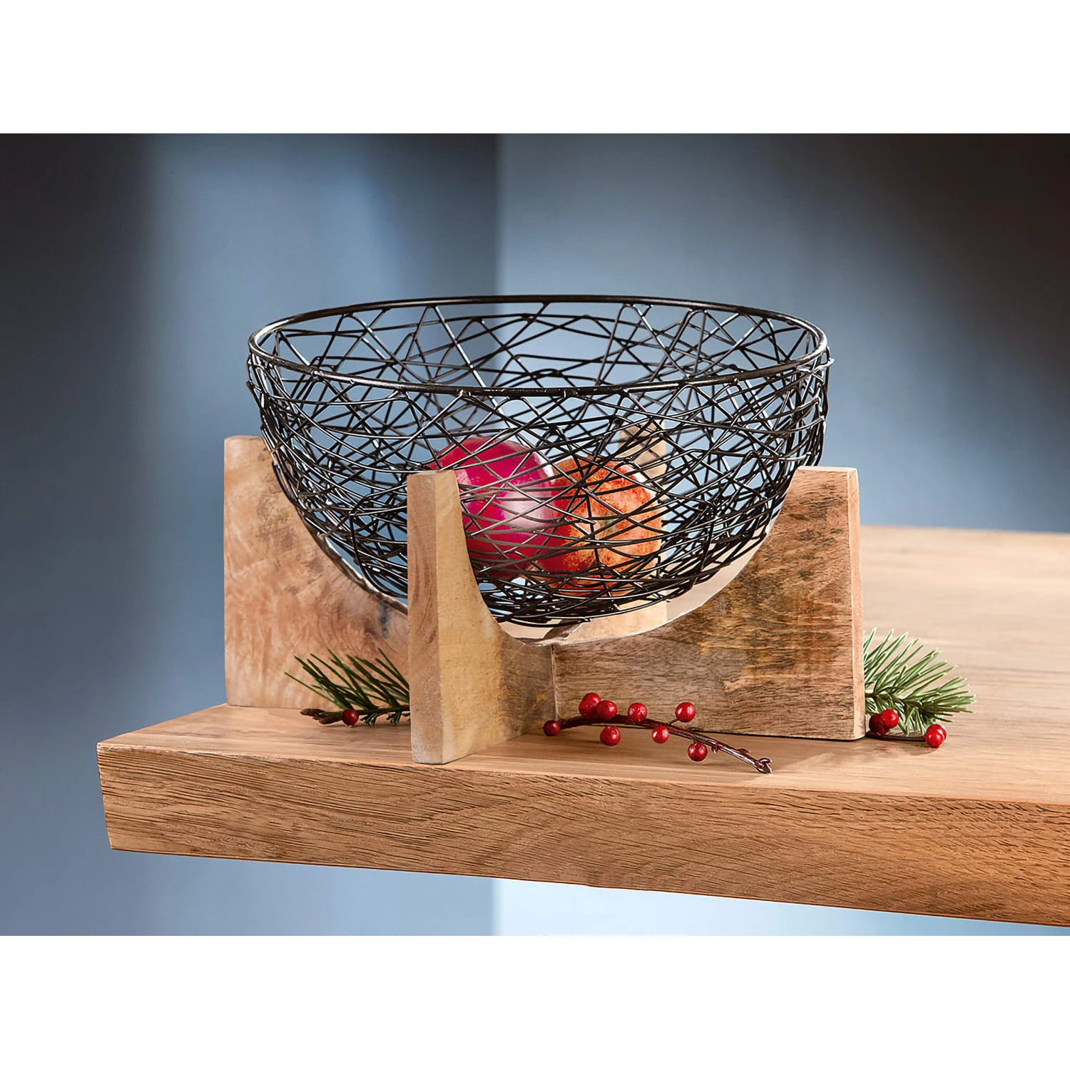 Schale "Ferro" In Braun/ Schwarz - H. 17,5 Cm - D. 33 Cm 4 Schale "Ferro" In Braun/ Schwarz - H. 17,5 Cm - D. 33 Cm – Bild 2