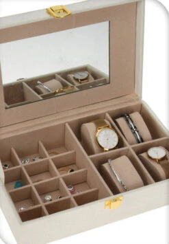 Schmuckschatulle In Beige -Heimdekoration homeandstyling collection schmuckschatulle in beige 2