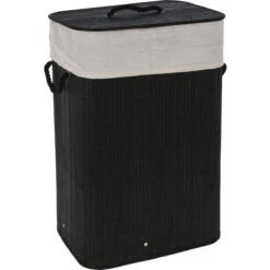 Wäschekorb In Schwarz