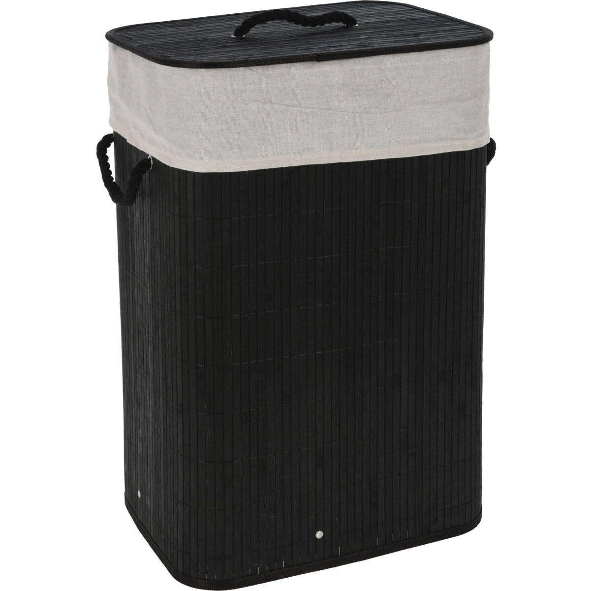 Wäschekorb In Schwarz 3 Wäschekorb In Schwarz