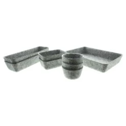 Filzschale "Storage" 270x200x50 In Grau -Heimdekoration homeliving filzschale storage 270x200x50 in grau 3