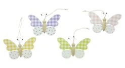 Hänger "Karo" 11x7cm In Bunt