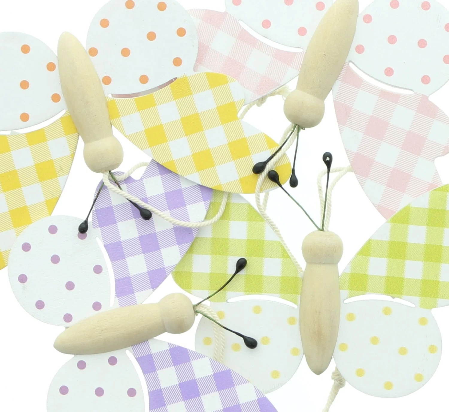 Hänger "Karo" 11x7cm In Bunt 6 Hänger "Karo" 11x7cm In Bunt – Bild 4