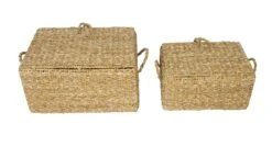 Truhe "Seegras" 500x340x250 In Braun 11 Truhe "Seegras" 500x340x250 In Braun -Heimdekoration homeliving truhe seegras 500x340x250 in braun 3