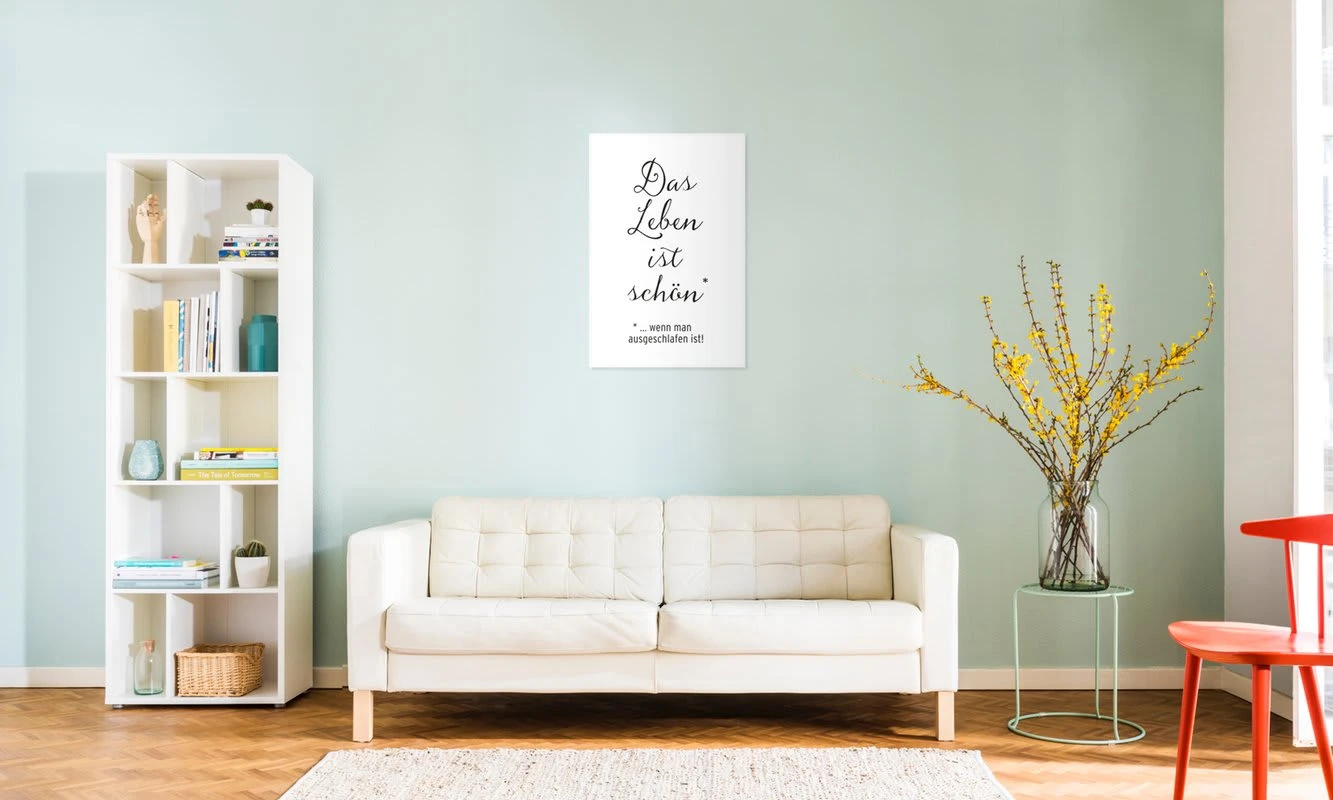 Poster "Das Leben Ist Schön" In Schwarz & Weiß 5 Poster "Das Leben Ist Schön" In Schwarz & Weiß – Bild 3