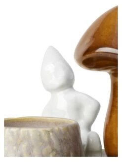 Teelichthalter "Christmas Tales" In Beige/ Braun - (B)13 X (H)9,5 X (T)14 Cm -Heimdekoration kahler teelichthalter christmas tales in beige braun b 13 x h 9 5 x t 14 cm 2