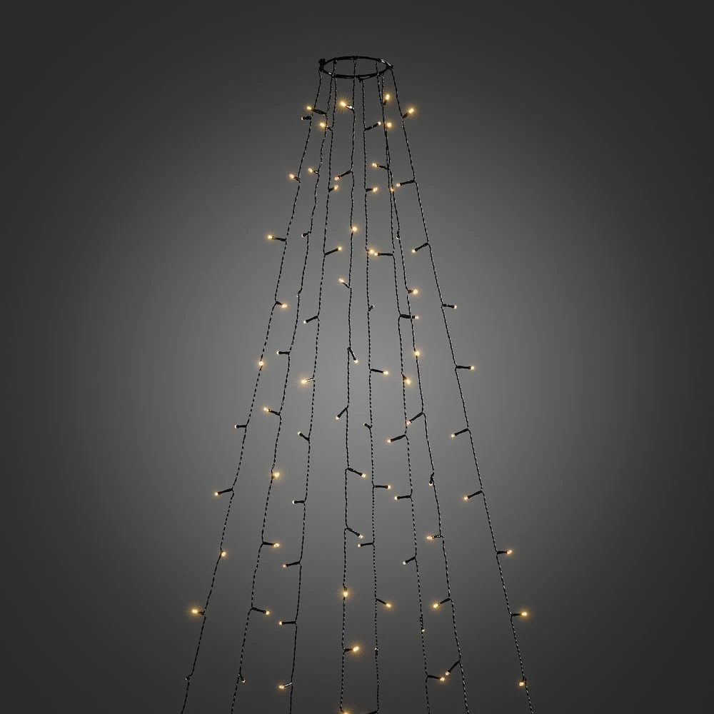 Konstsmide LED Baummantel Weihnachtsbaum Lichterkette Außen 5 Konstsmide LED Baummantel Weihnachtsbaum Lichterkette Außen – Bild 3