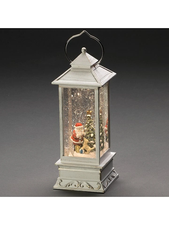 Konstsmide LED-Laterne "Weihnachtsmann Mit Hund" In Weiß - (H)27,5 Cm 3 Konstsmide LED-Laterne "Weihnachtsmann Mit Hund" In Weiß - (H)27,5 Cm