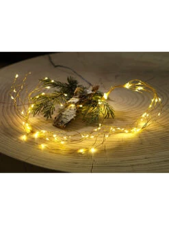 Konstsmide LED Tropfenlametta In Warmweiß - (L)785 Cm -Heimdekoration konstsmide led tropfenlametta in warmweiss l 785 cm 3