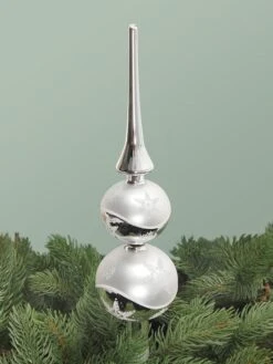 Baumspitze In Silber - (L)30 Cm