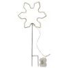 LED Gartenstecker Neon Schneeflocke 117LED H: 60cm In Weiß 1 LED Gartenstecker Neon Schneeflocke 117LED H: 60cm In Weiß -Heimdekoration marelida led gartenstecker neon schneeflocke 117led h 60cm in weiss