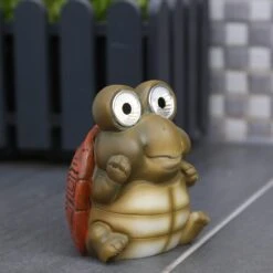 LED Solar Gartenfigur Schildkörte In Grün - H: 11,5cm 9 LED Solar Gartenfigur Schildkörte In Grün - H: 11,5cm -Heimdekoration marelida led solar gartenfigur schildkorte in grun h 11 5cm 3