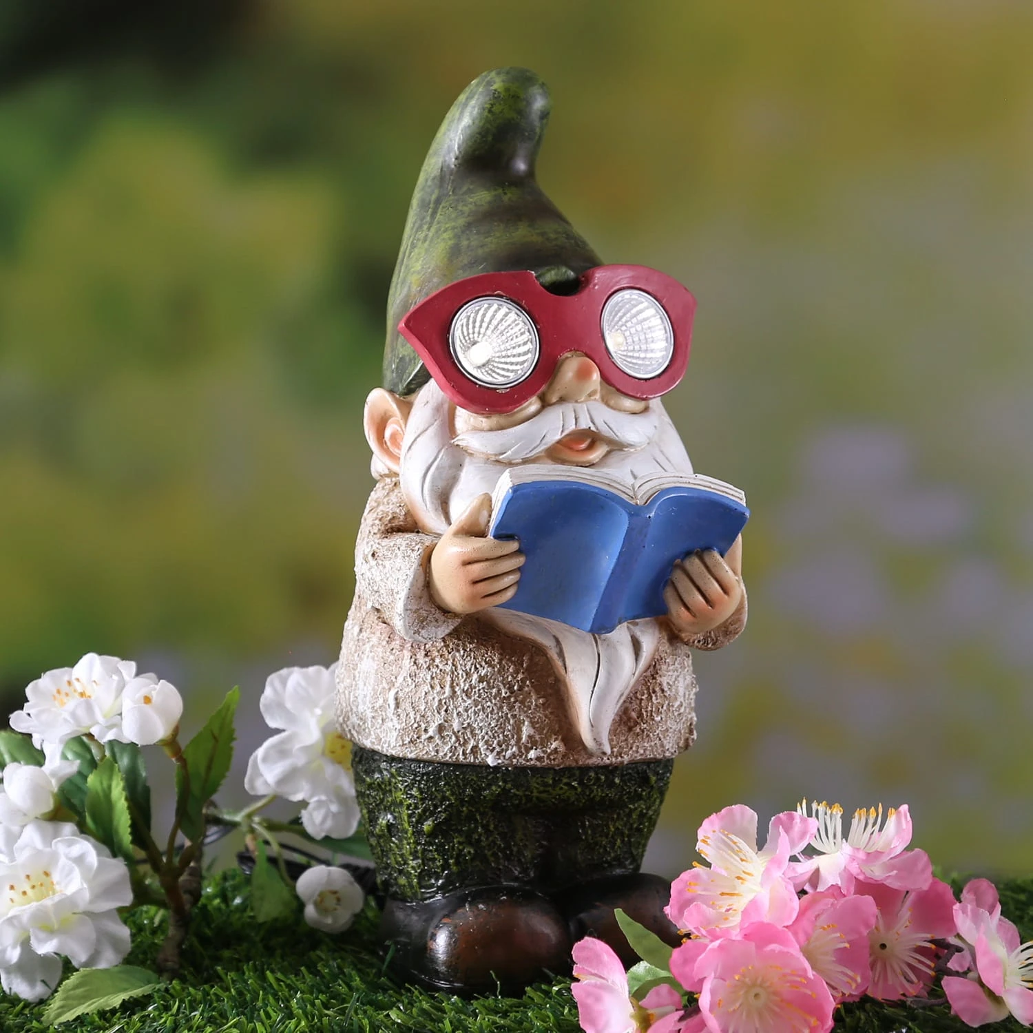 LED Solar Gartenzwerg In Bunt 4 LED Solar Gartenzwerg In Bunt – Bild 2