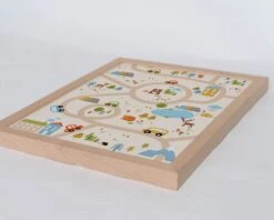 Wandbild " Die Stadt " In Naturell 14 Wandbild " Die Stadt " In Naturell -Heimdekoration milan moon wandbild die stadt in naturell 2