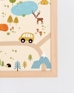 Wandbild " Die Stadt " In Naturell 15 Wandbild " Die Stadt " In Naturell -Heimdekoration milan moon wandbild die stadt in naturell 3