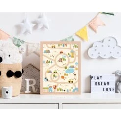 Wandbild " Die Stadt " In Naturell 18 Wandbild " Die Stadt " In Naturell -Heimdekoration milan moon wandbild die stadt in naturell 6