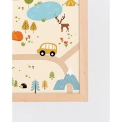 Wandbild " Die Stadt " In Naturell 20 Wandbild " Die Stadt " In Naturell -Heimdekoration milan moon wandbild die stadt in naturell 8