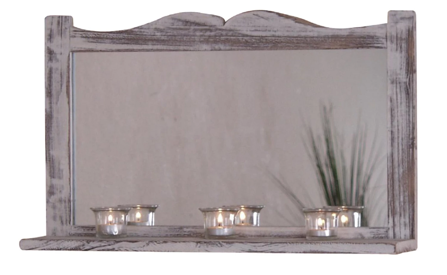 Spiegel Mit Ablage Spiegel In Used-look Weiß 3 Spiegel Mit Ablage Spiegel In Used-look Weiß