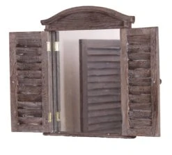 Wandspiegel Spiegel In Used-look Braun