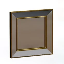 Spiegel Chill 3er 40x40cm Gold -Heimdekoration moebel17 spiegel chill 3er 40x40cm gold 4