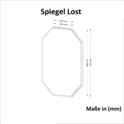 Spiegel Lost Walnuss -Heimdekoration moebel17 spiegel lost walnuss 4