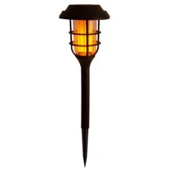 3er-Set LED-Outdoor-Erdspieß (H) 34 Cm In Schwarz