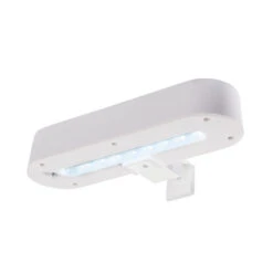 LED 2er-Set Dachrinnenleuchte Mit Solar In Weiß