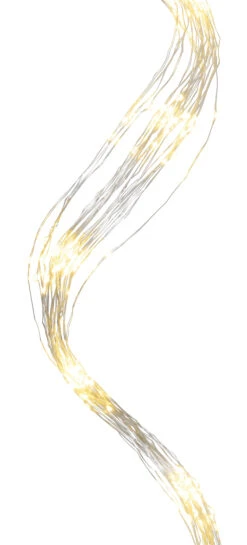 LED Deko-Lichterkette "Schweif" In Weiß 10 LED Deko-Lichterkette "Schweif" In Weiß -Heimdekoration nave led deko lichterkette schweif in weiss 2