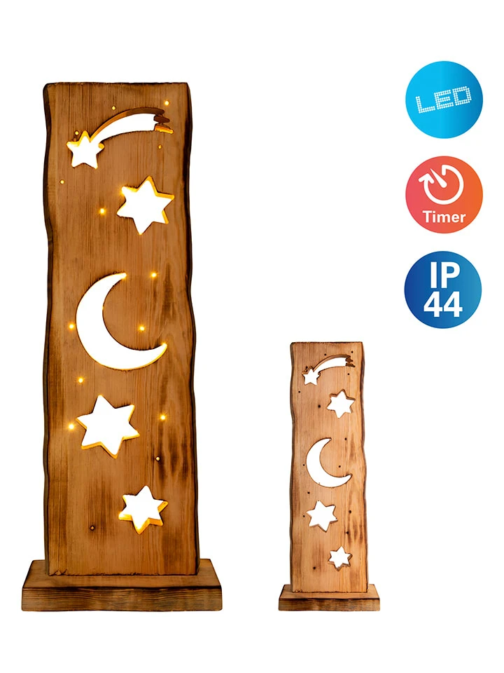 LED-Dekoleuchte In Natur - (H)60 Cm 4 LED-Dekoleuchte In Natur - (H)60 Cm – Bild 2