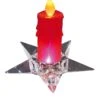 LED-Kerze "Stern" In Rot - (H)16 Cm 2 LED-Kerze "Stern" In Rot - (H)16 Cm -Heimdekoration nave led kerze stern in rot h 16 cm