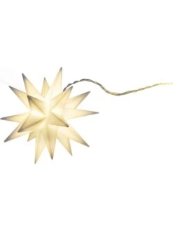 LED-Lichterkette In Weiß -Heimdekoration nave led lichterkette in weiss 1