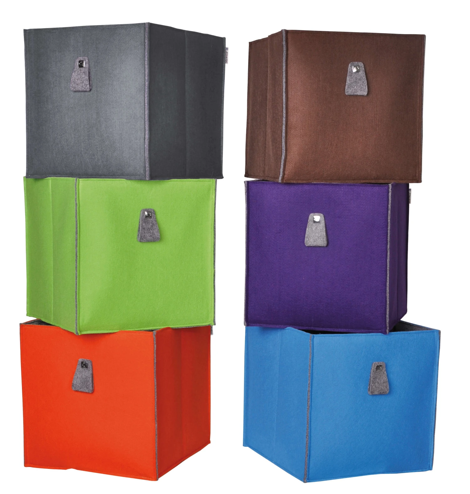 Aufbewahrungsbox "Atlanta" In Aqua - (B)34 X (H)34 X (T)34cm 6 Aufbewahrungsbox "Atlanta" In Aqua - (B)34 X (H)34 X (T)34cm – Bild 4