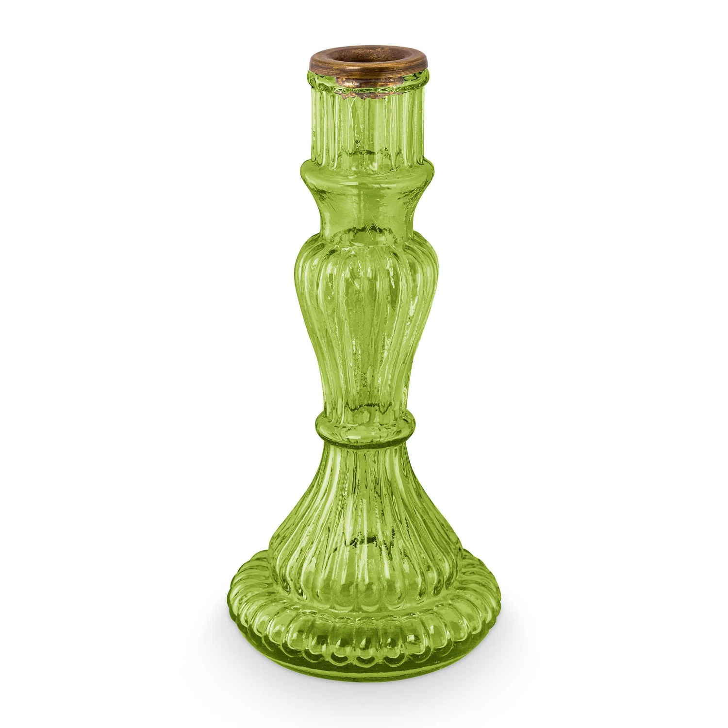 Pip Studio Kerzenstaender "Set/2 Glass Blue" In Blau 4 Pip Studio Kerzenstaender "Set/2 Glass Blue" In Blau – Bild 2