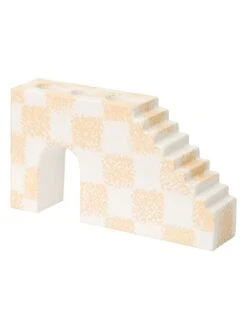 Kerzenhalter "Scala" In Beige - (B)19 X (H)10,5 X (T)4,5 Cm -Heimdekoration really nice things kerzenhalter scala in beige b 19 x h 10 5 x t 4 5 cm 2